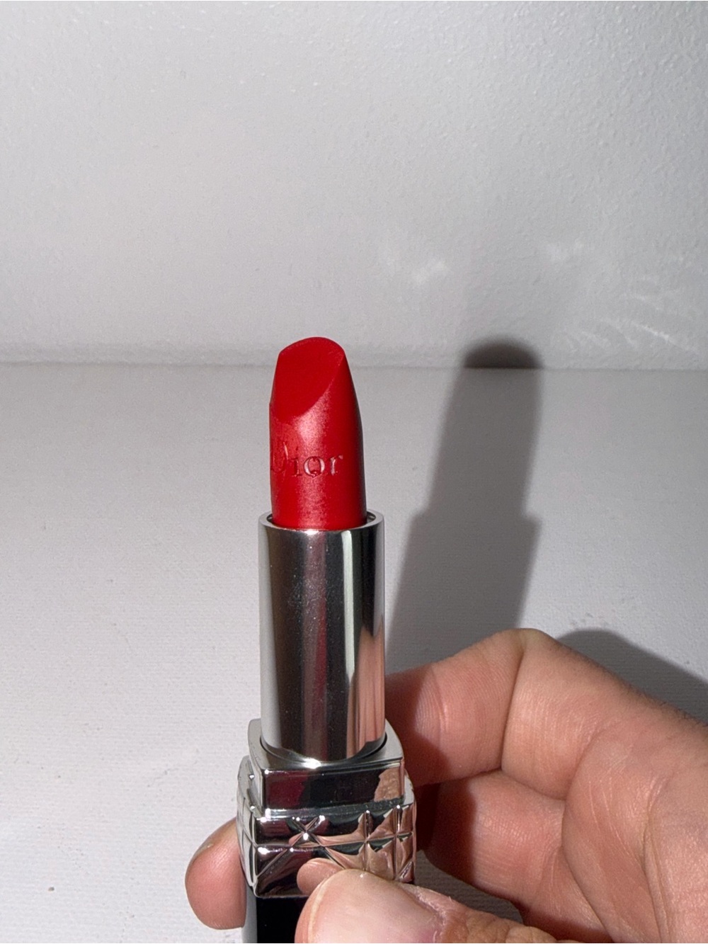Dior 999 Red Lipstick - Satin Finish